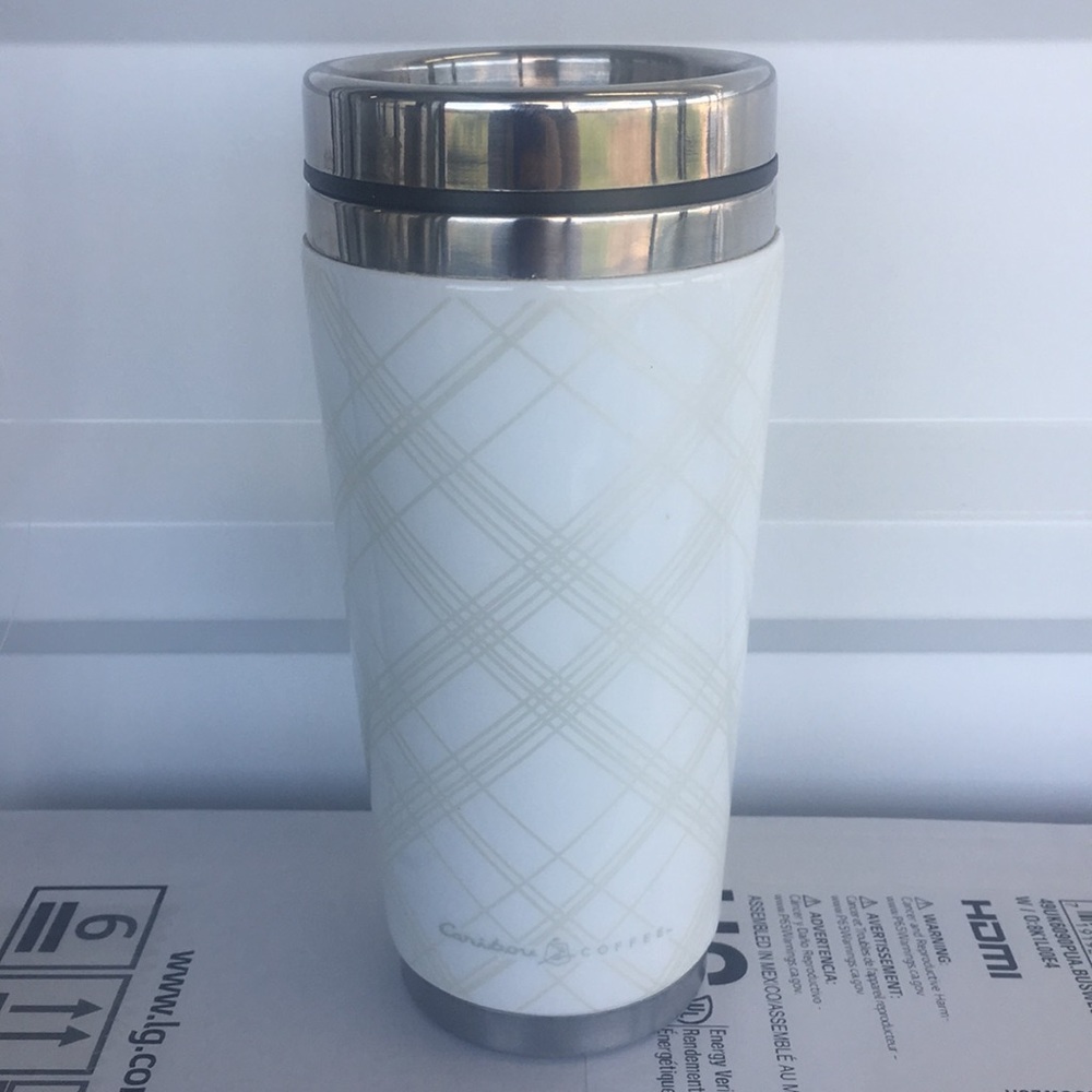 Caribou ceramic and stainless tumbler